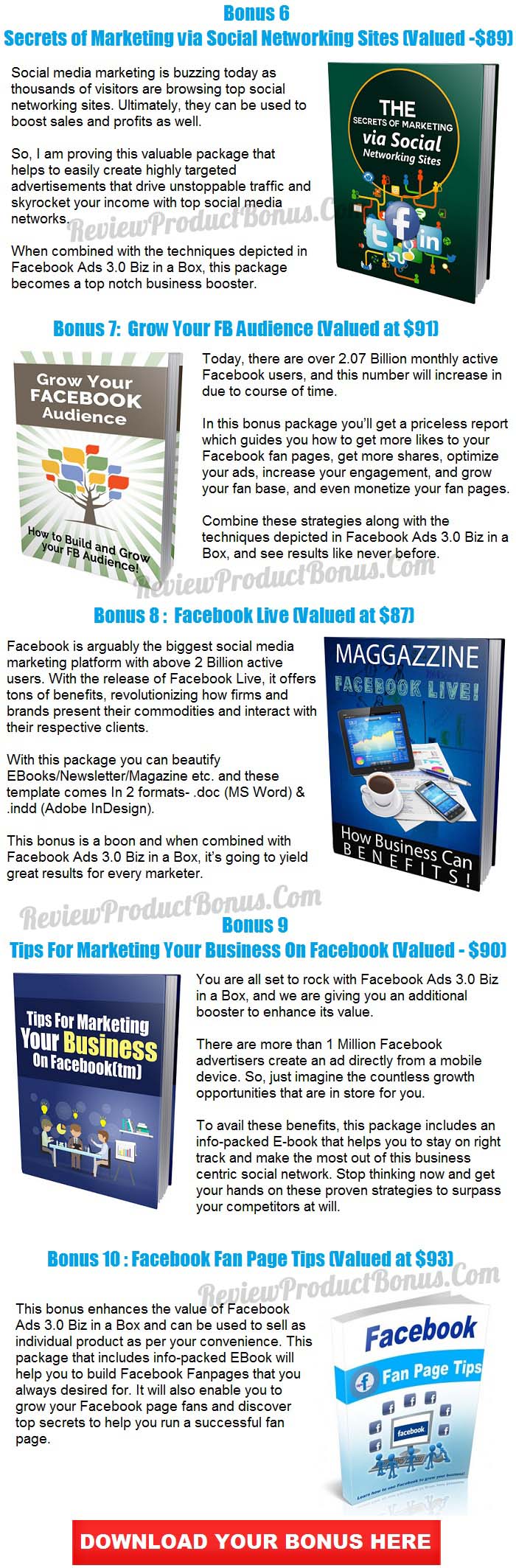 Facebook Ads 3.0 Made Easy Bonuses