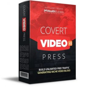 Read more about the article Covert Video Press Review – Build Unlimited FREE Traffic Generating Niche Video Blogs