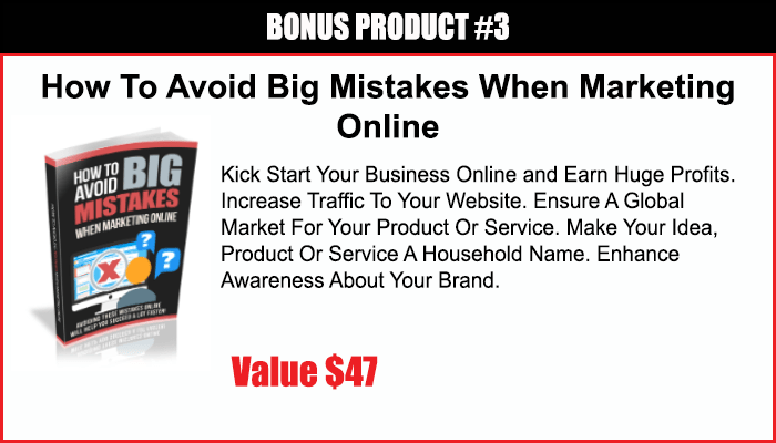 How To Avoid Big Mistakes When Marketing Online