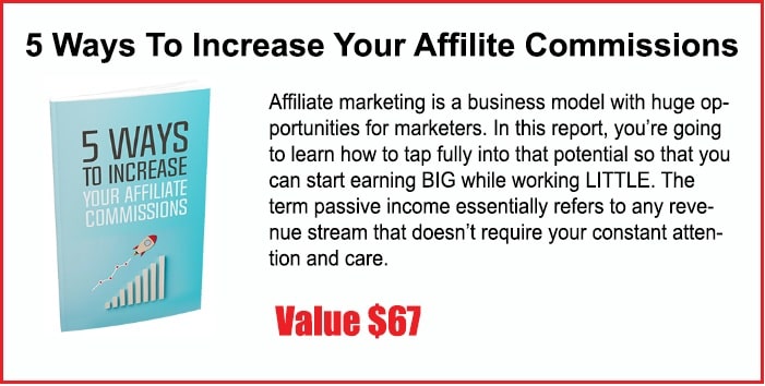 5 Ways To Increase Your Affilite Commissions