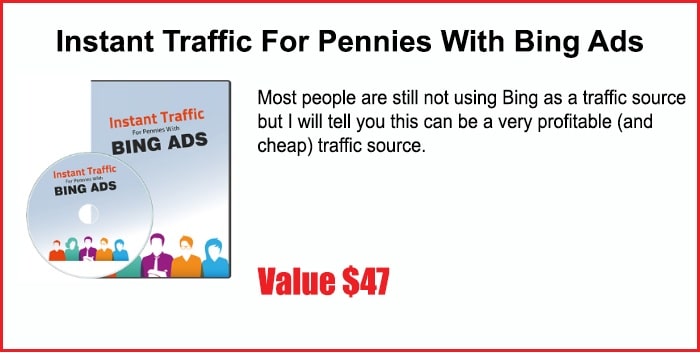 Instant Traffic For Pennies With Bing Ads