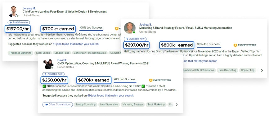 Voiclet Upwork