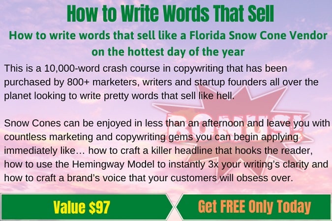 How to write words that sell