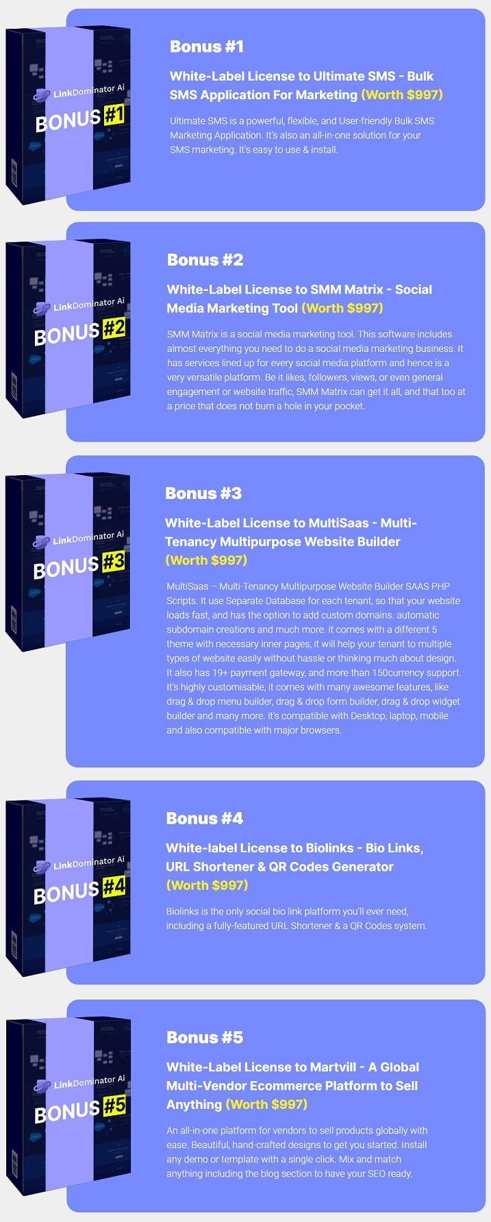 LinkDominator AI Bonus