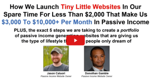 Stealth Streams Review – How To Make Passive Income From Tiny Website