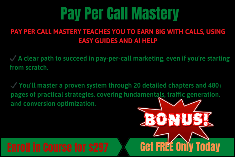 Landing Page Legends Pay Per Call Mastery