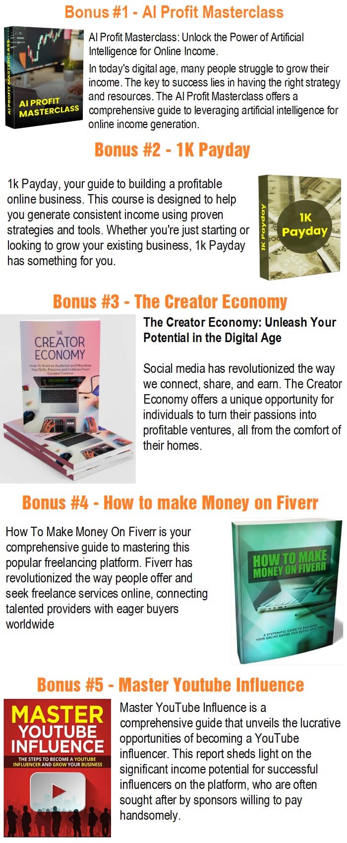 Coaching Profit System Bonus