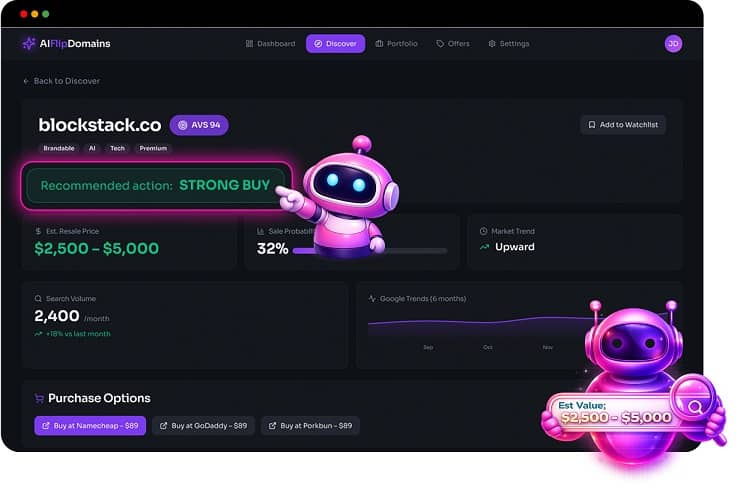 AIFlipDomains Step 2 - Claim the Domain for $0–$1