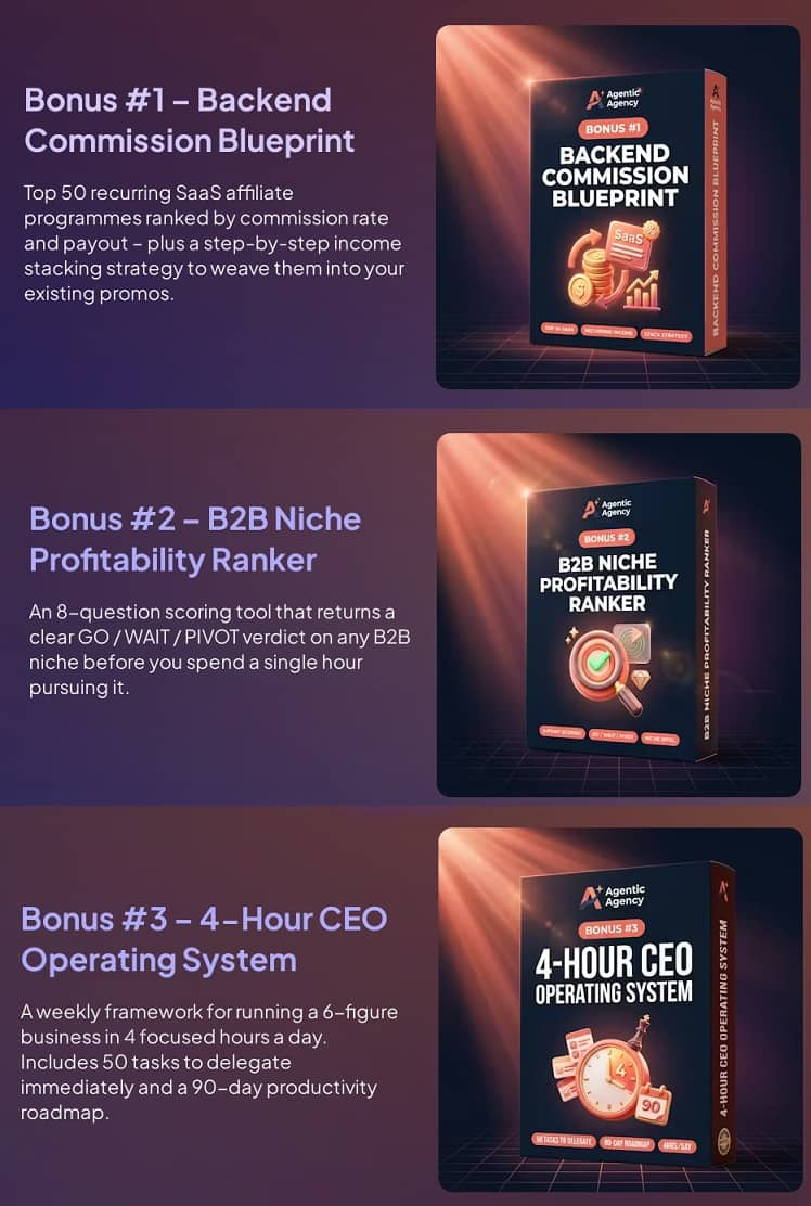 Agentic Agency OTO 4 Bonus