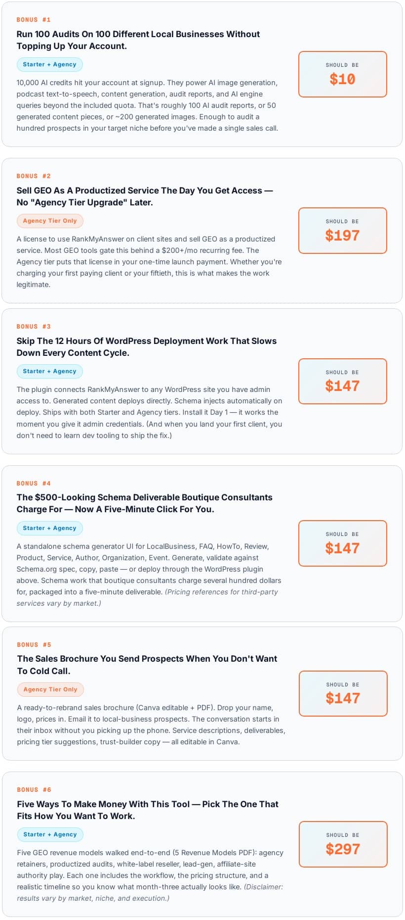 RankMyAnswer Bonus