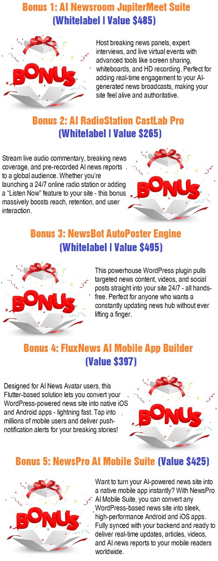 VideoClawBot Bonuses