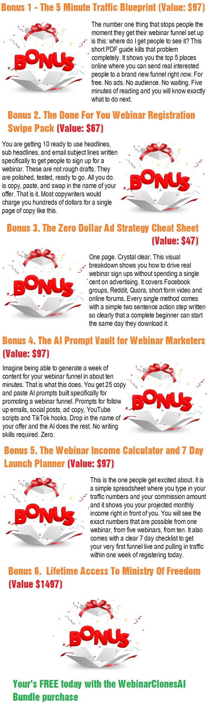 WebinarClonesAI Bonus