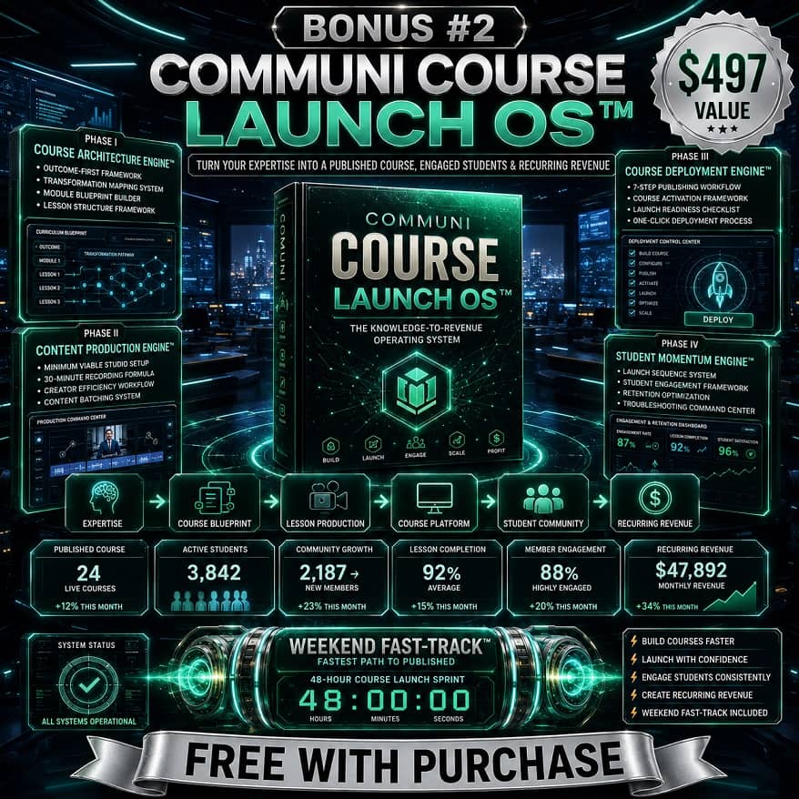 Communi Exclusive Bonus 2