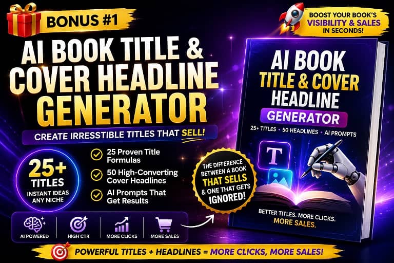 Bonus 1 - AI_Book_Title_Cover_Headline_Generator