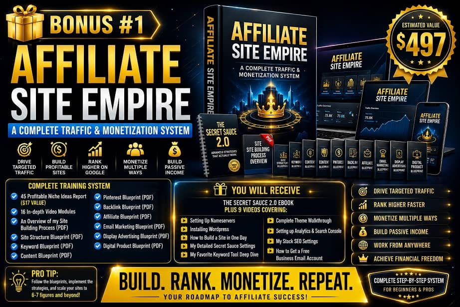 TeleHealth Profits Bonus - Affiliate Site Empire