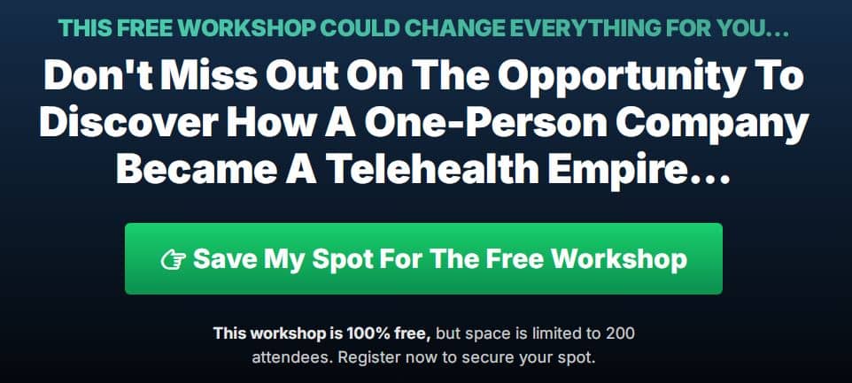 Join Free Workshop TeleHealth Profits System