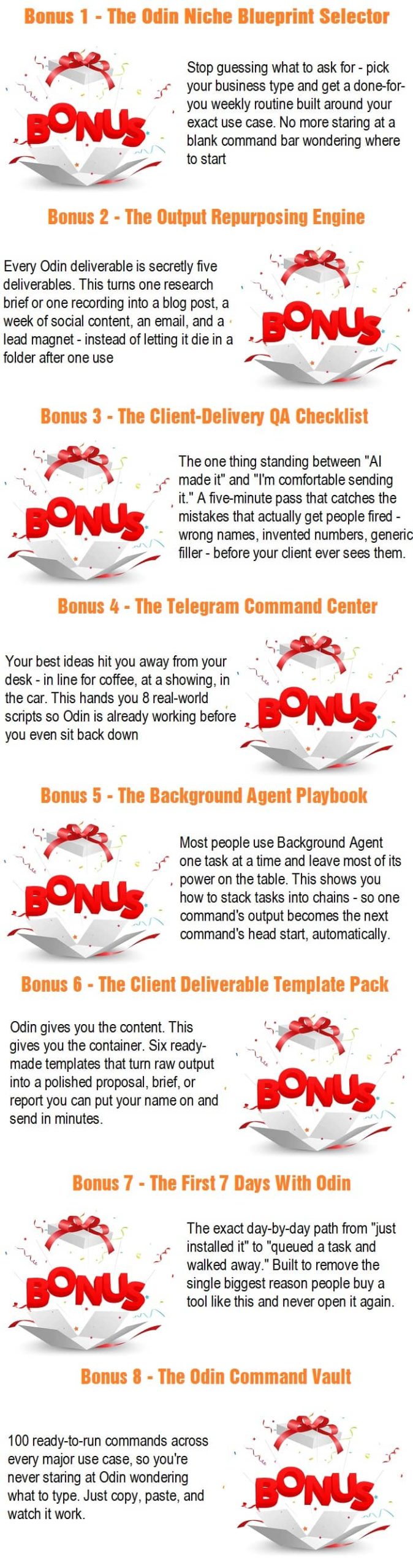 Odin AI Bonus