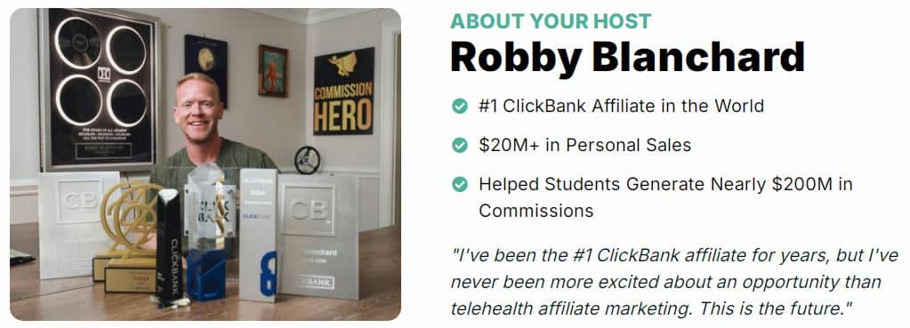 Robby Blanchard - TeleHealth Profits