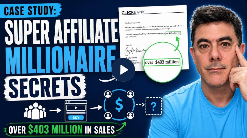 Case Study: Super Affiliate Millionaire Secrets